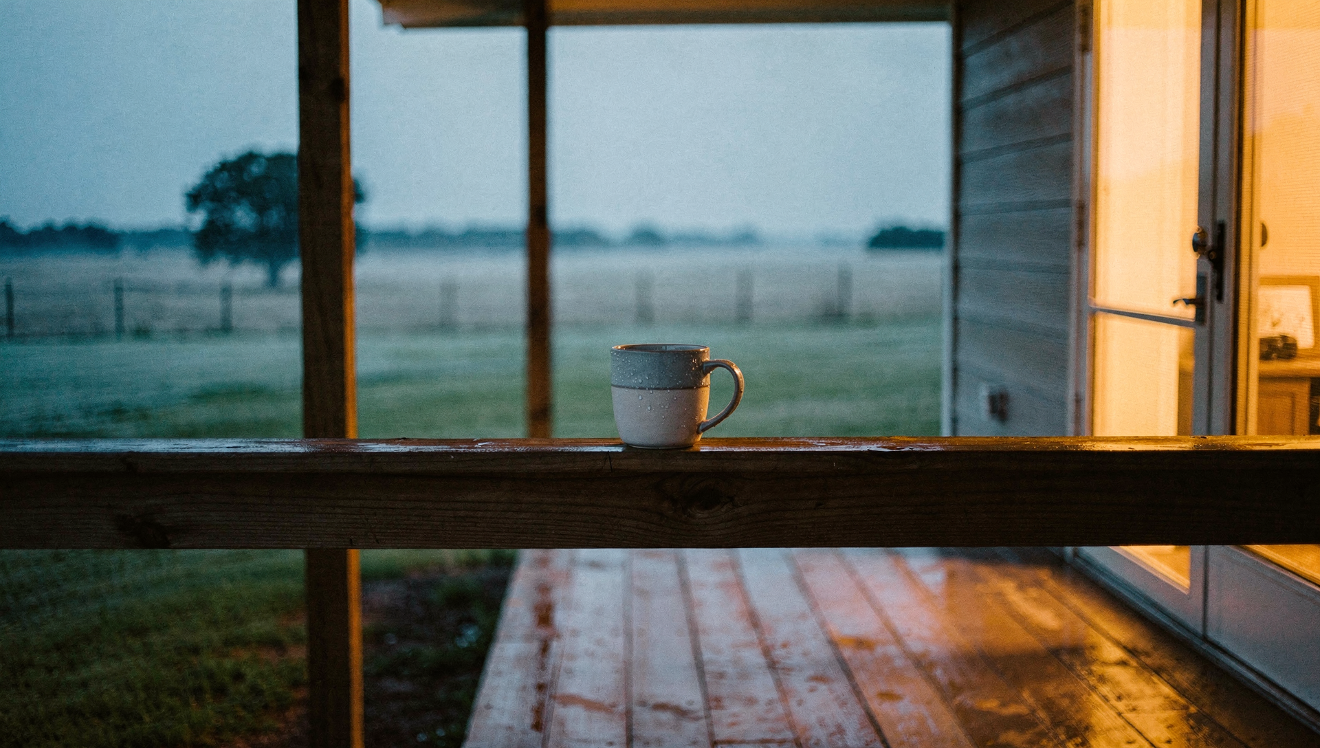 Morning on the porch